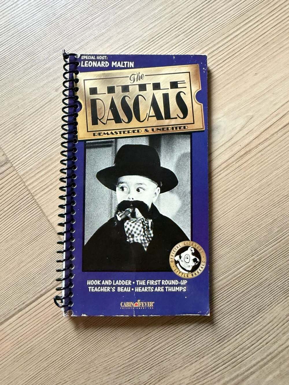 The Little Rascals Remastered & Unedited Volume 2 Spiral Bound Notebook